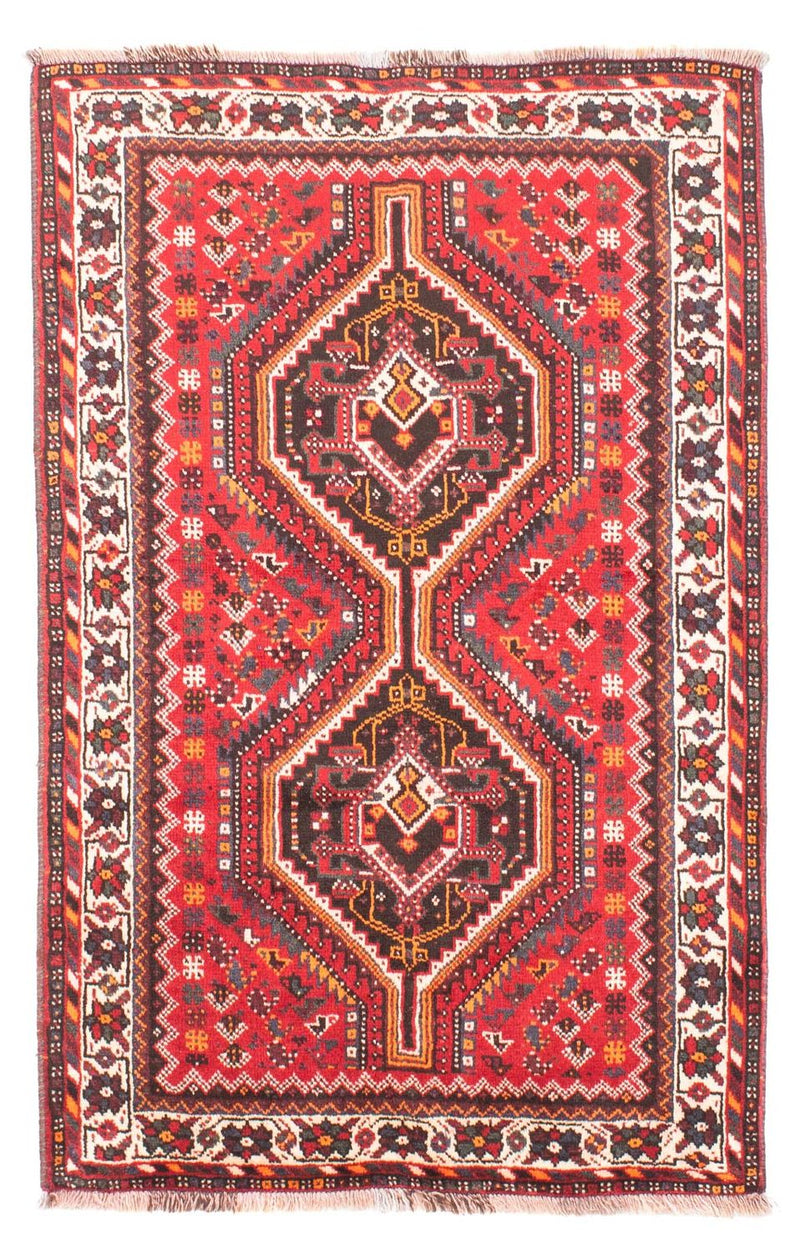 Perser Rug - Nomadic - 158 x 110 cm - dark red