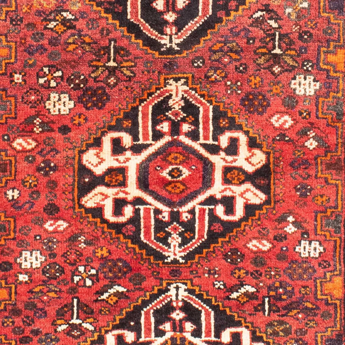 Perser Rug - Nomadic - 152 x 114 cm - dark red