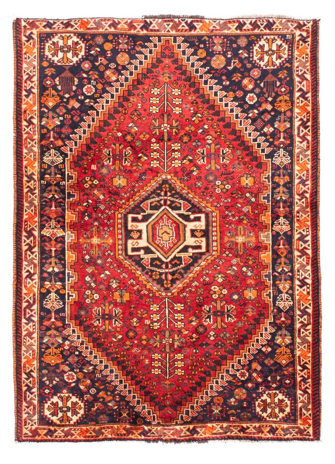 Perser Rug - Nomadic - 165 x 115 cm - dark red