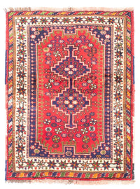 Perser Rug - Nomadic - 140 x 100 cm - red