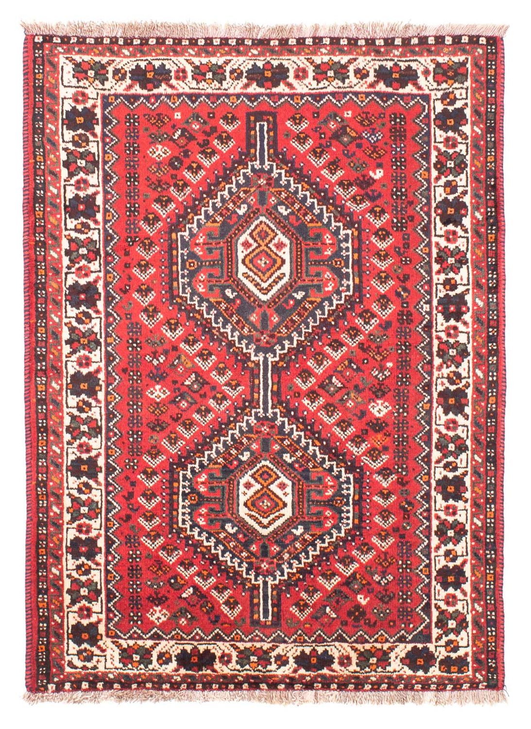 Perser Rug - Nomadic - 155 x 110 cm - red