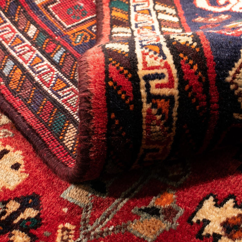 Perser Rug - Nomadic - 185 x 138 cm - dark red