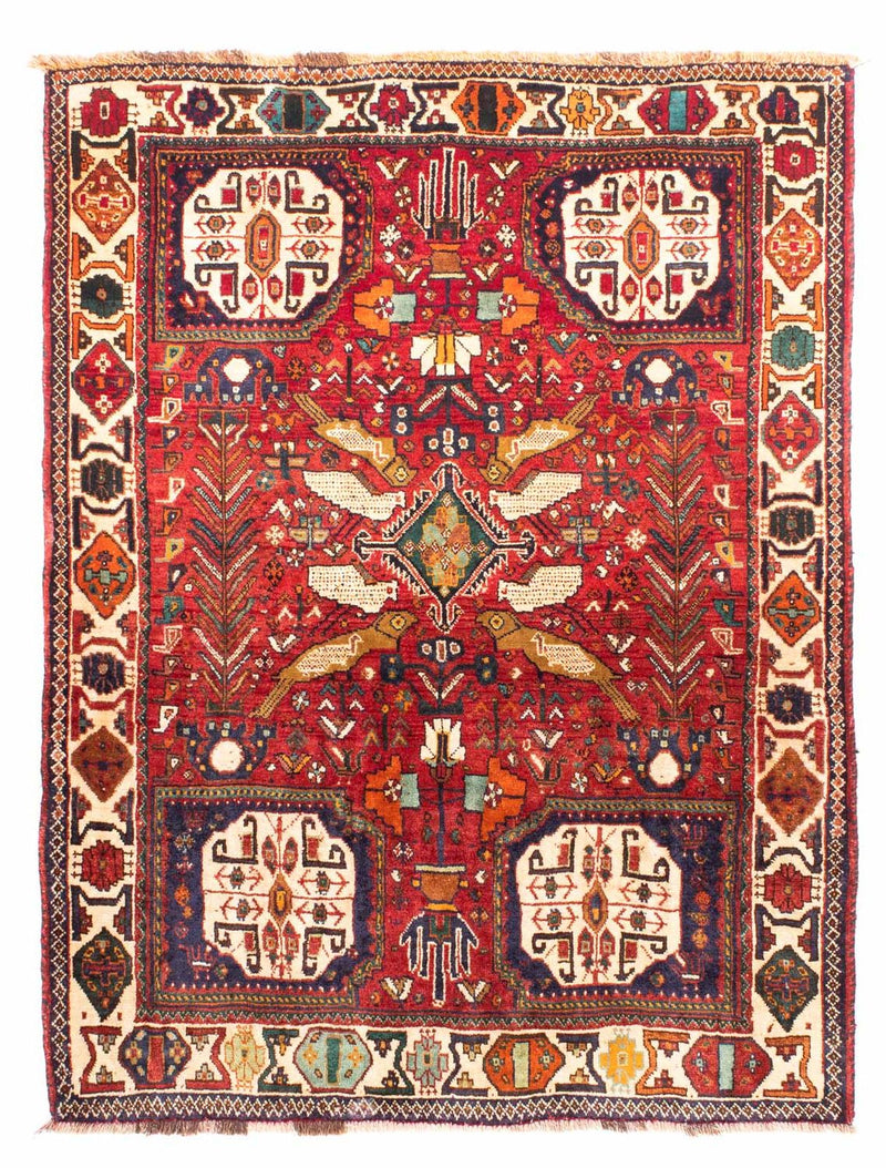 Perser Rug - Nomadic - 170 x 130 cm - dark red