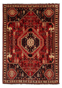 Perser Rug - Nomadic - 290 x 208 cm - dark red