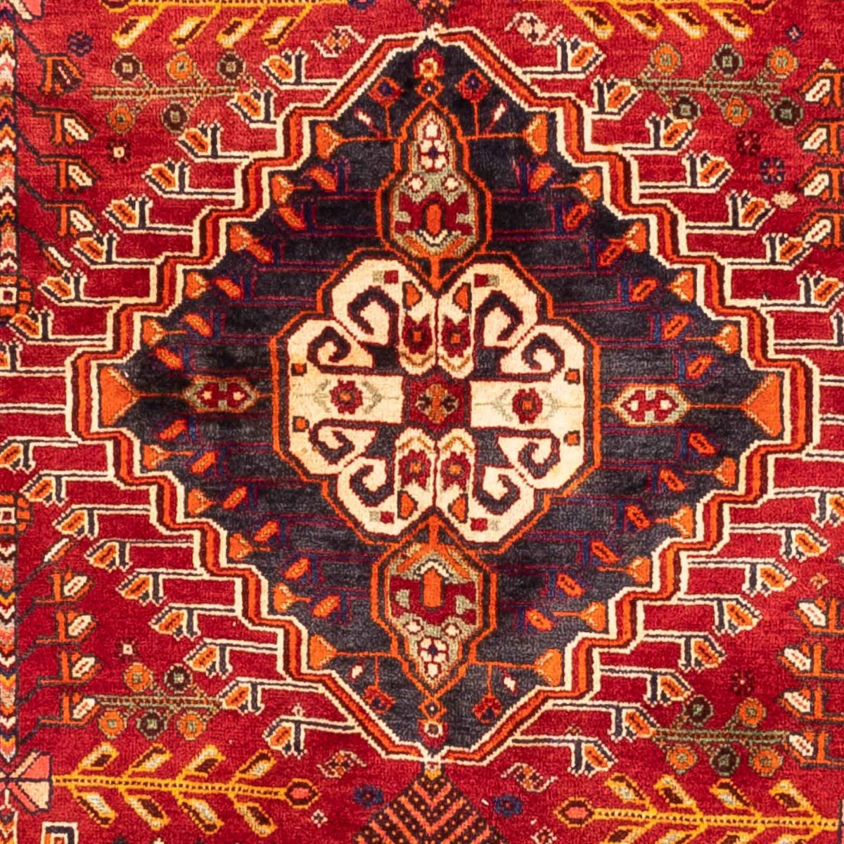 Perser Rug - Nomadic - 258 x 165 cm - dark red