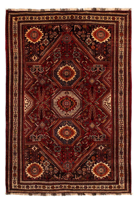 Perser Rug - Nomadic - 310 x 210 cm - dark red