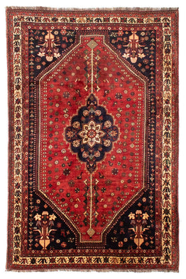 Perser Rug - Nomadic - 305 x 208 cm - dark red