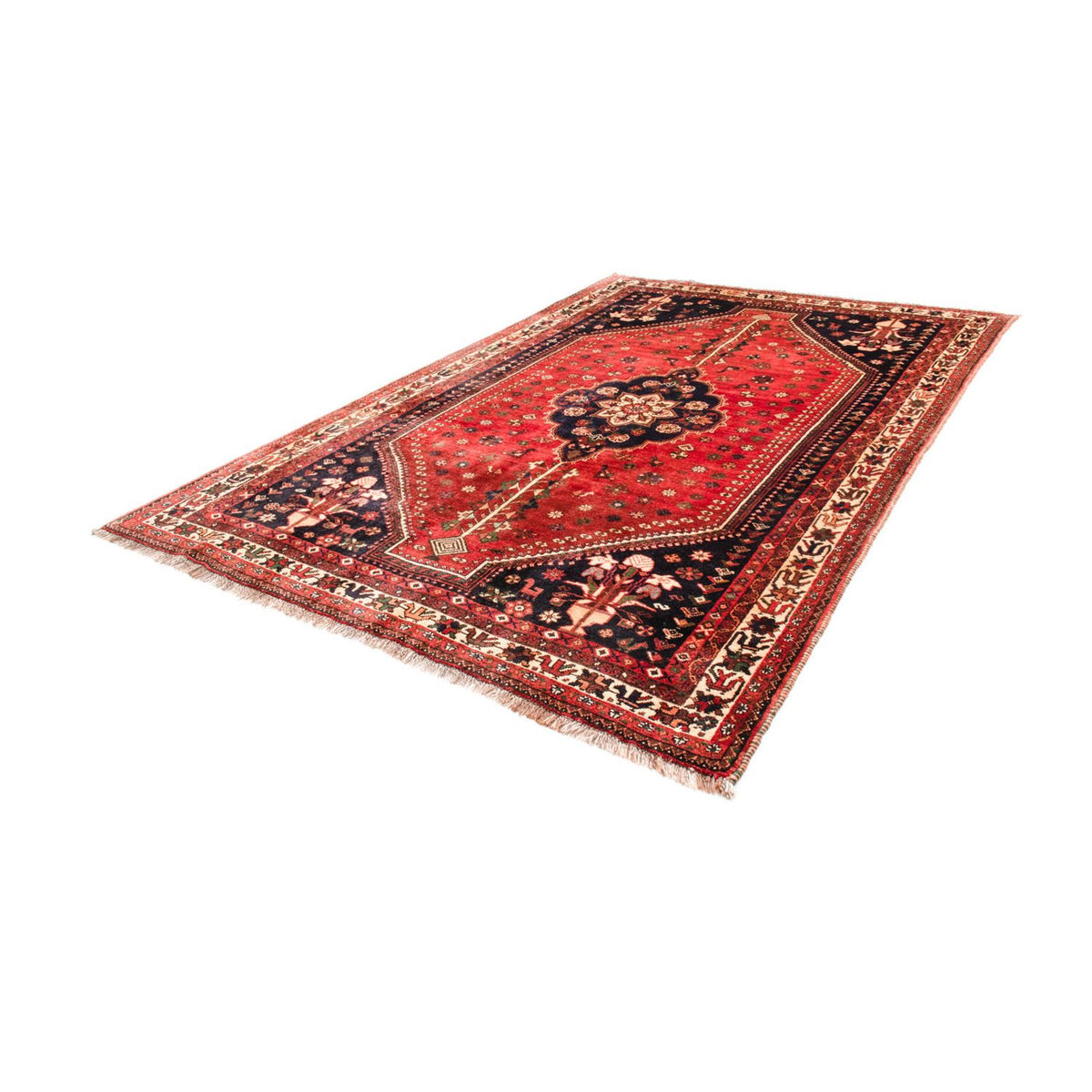 Perser Rug - Nomadic - 305 x 208 cm - dark red