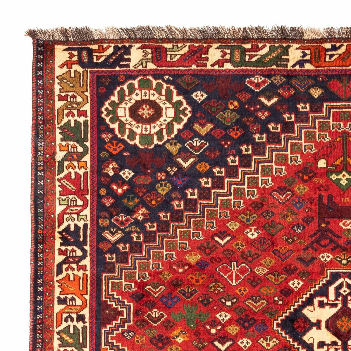 Perser Rug - Nomadic - 270 x 170 cm - dark red