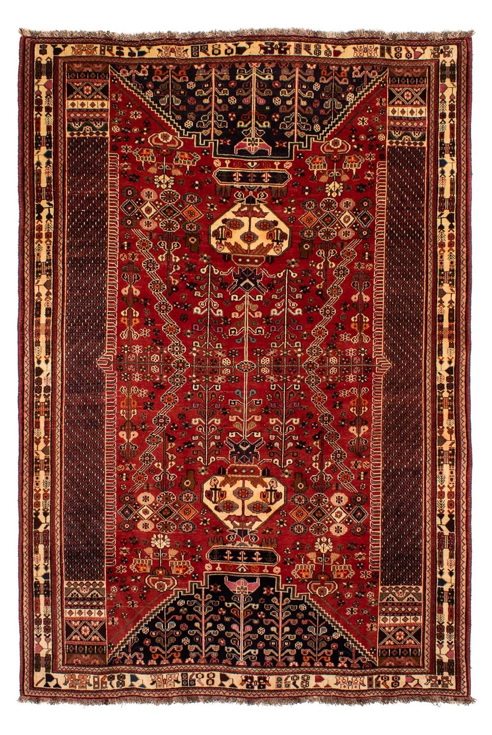 Perser Rug - Nomadic - 275 x 190 cm - dark red
