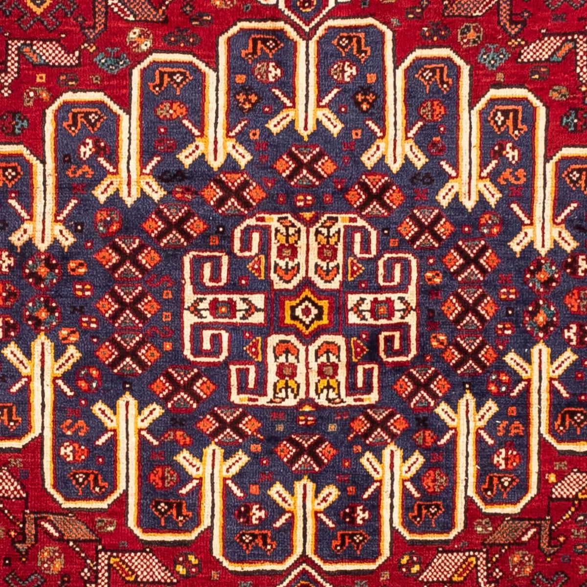 Perser Rug - Nomadic - 260 x 165 cm - dark red