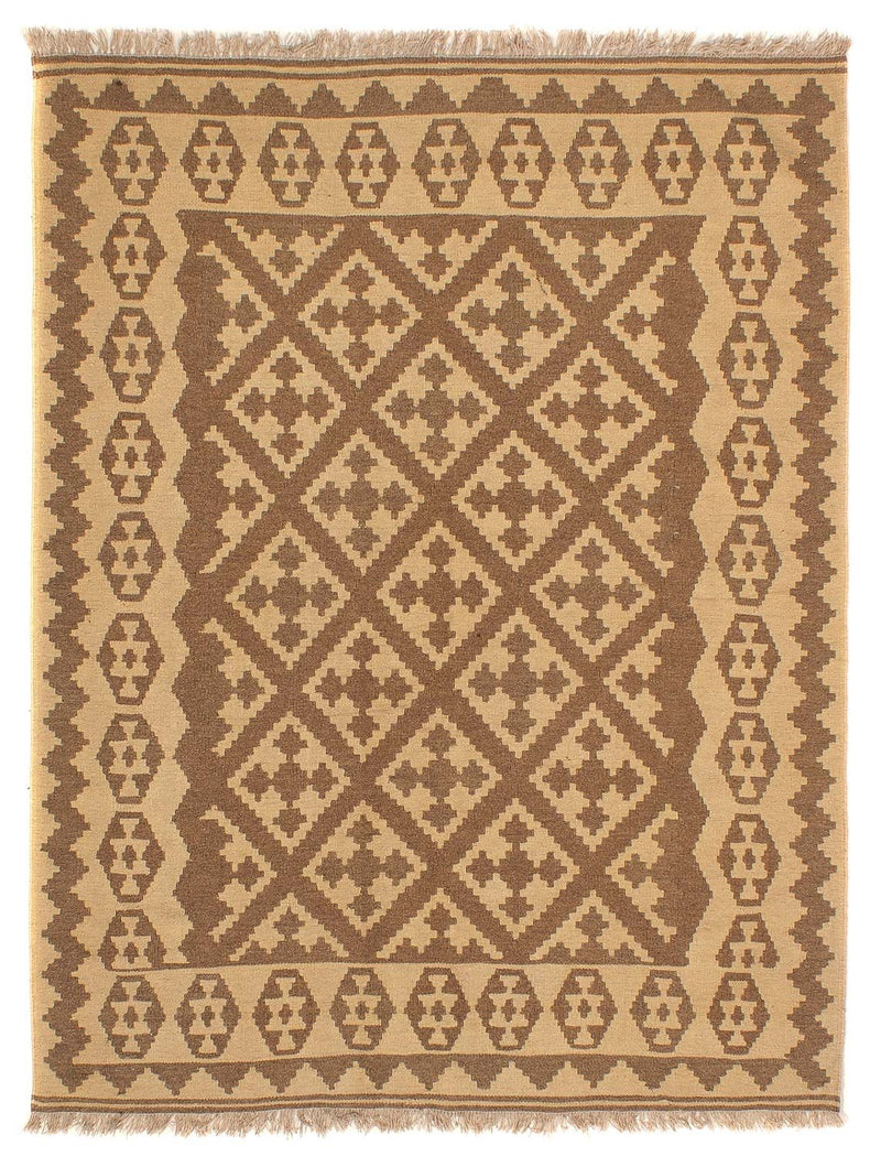 Kelim Rug - Oriental - 212 x 163 cm - light brown