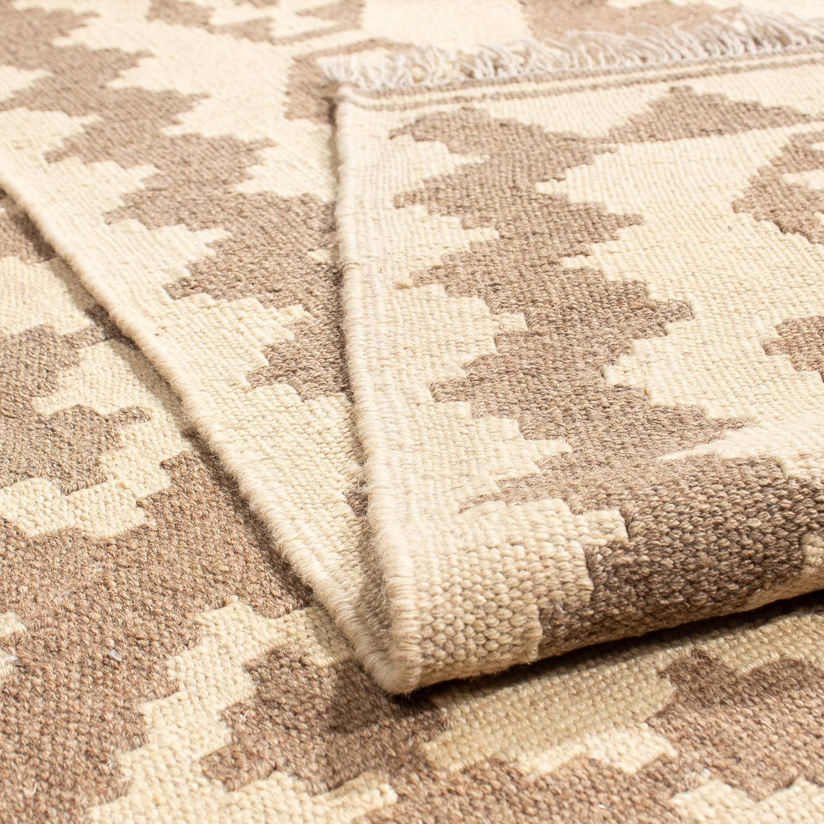 Kelim Rug - Oriental - 212 x 163 cm - light brown