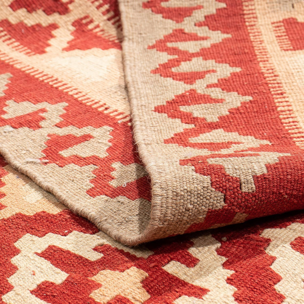 Kelim Rug - Oriental - 212 x 145 cm - dark red