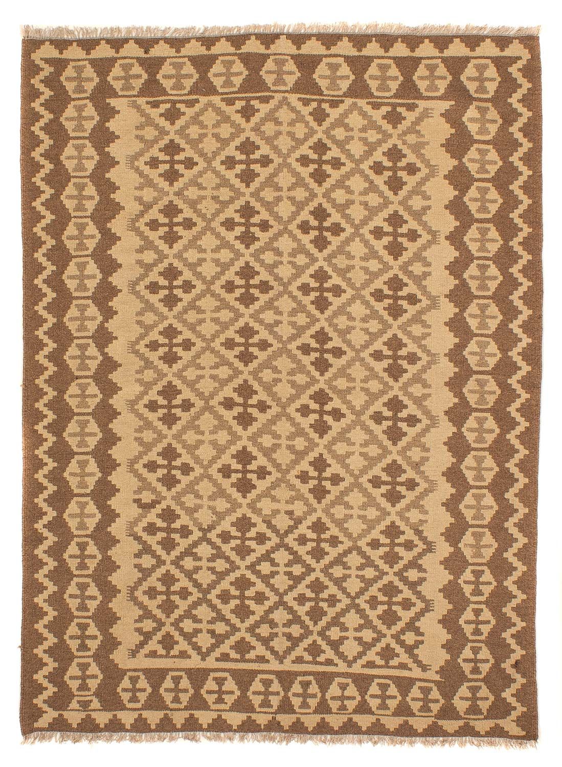 Kelim Rug - Oriental - 211 x 153 cm - light brown