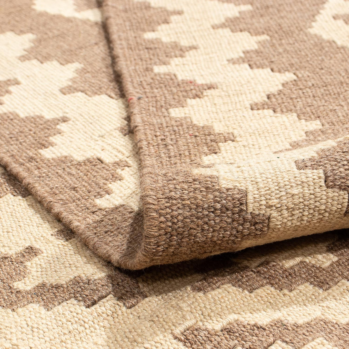 Kelim Rug - Oriental - 203 x 165 cm - light brown