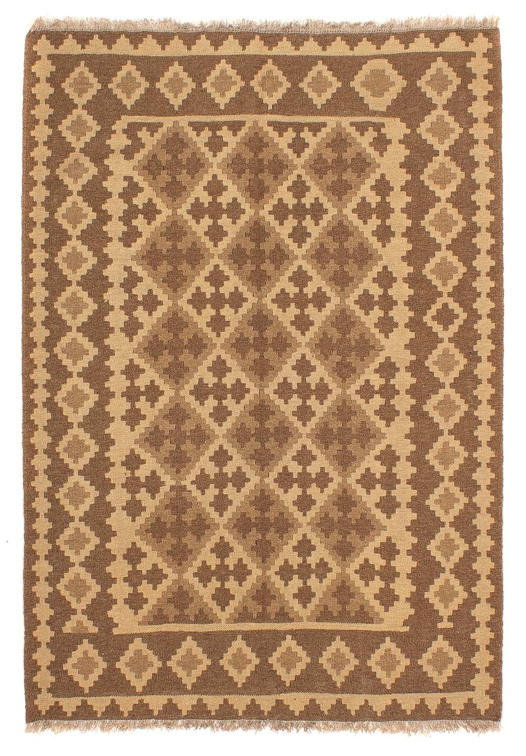 Kelim Rug - Oriental - 190 x 145 cm - light brown