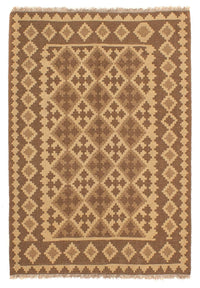 Kelim Rug - Oriental - 190 x 145 cm - light brown