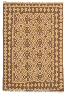 Kelim Rug - Oriental - 210 x 155 cm - light brown