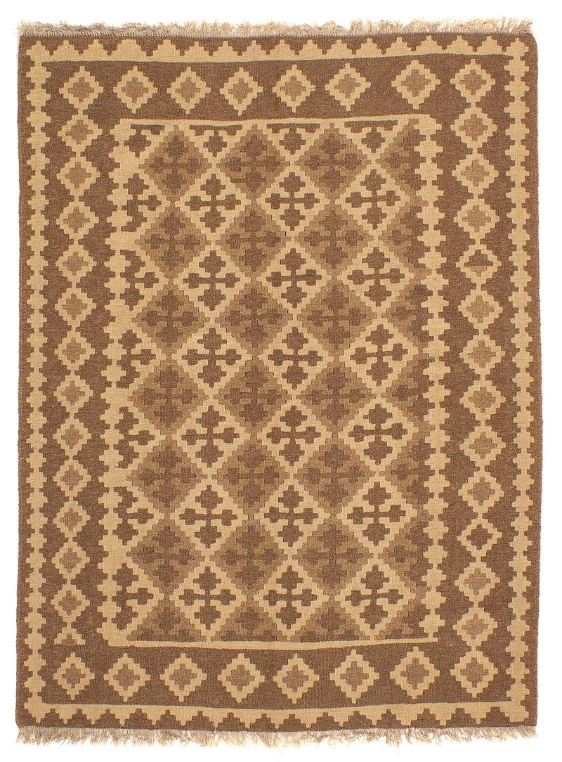 Kelim Rug - Oriental - 188 x 148 cm - light brown
