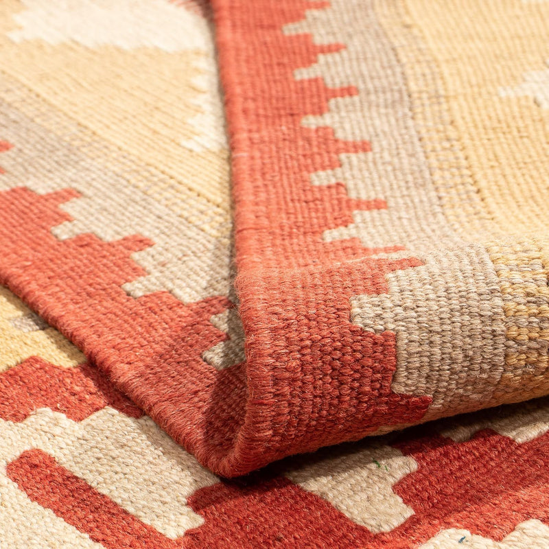 Kelim Rug - Oriental - 198 x 150 cm - red