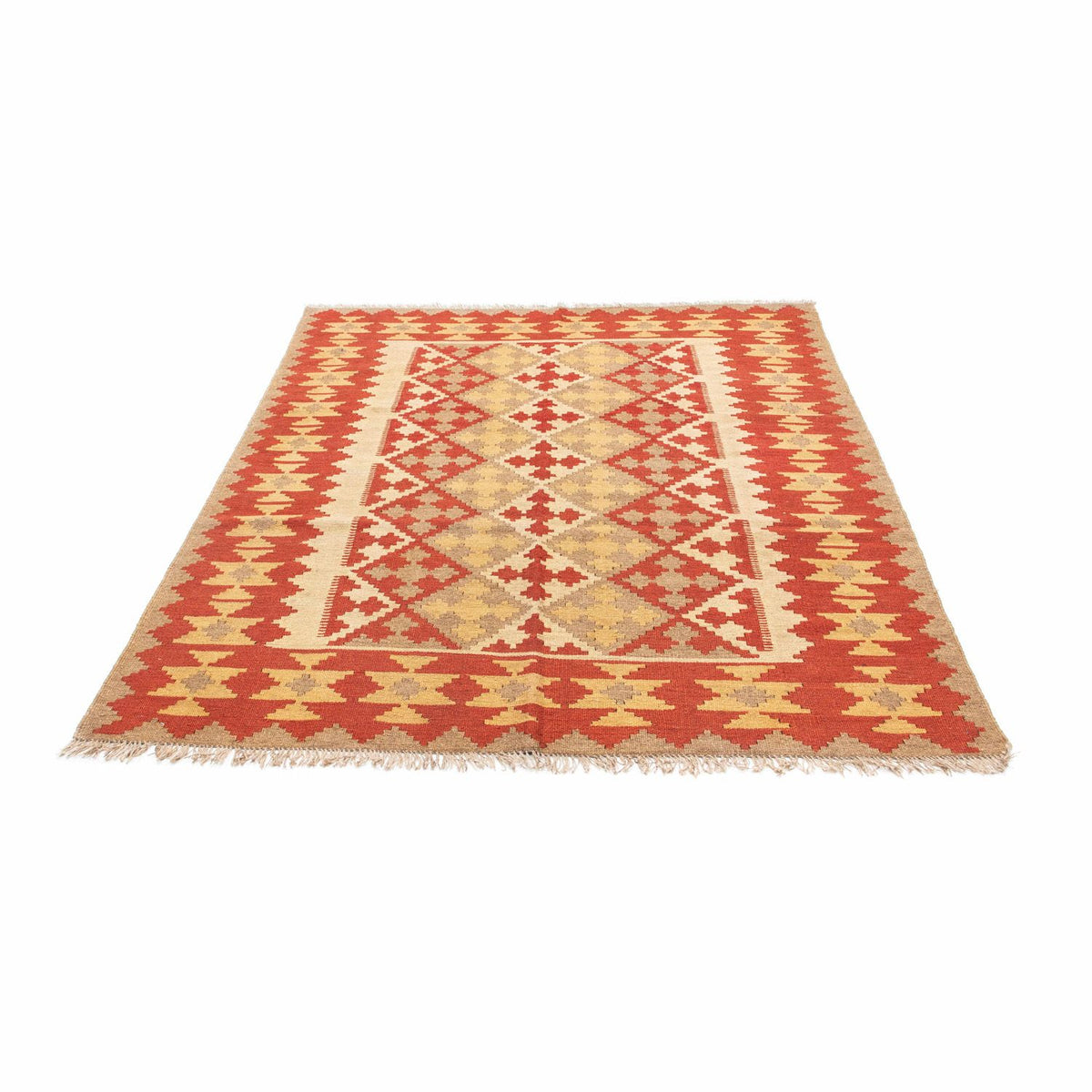 Kelim Rug - Oriental - 190 x 148 cm - orange