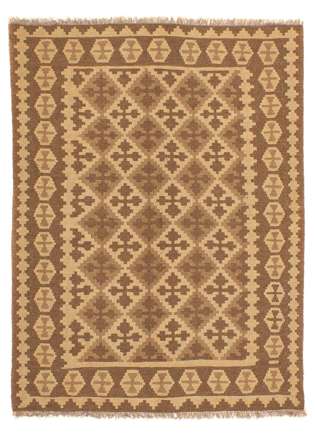 Kelim Rug - Oriental - 189 x 145 cm - light brown