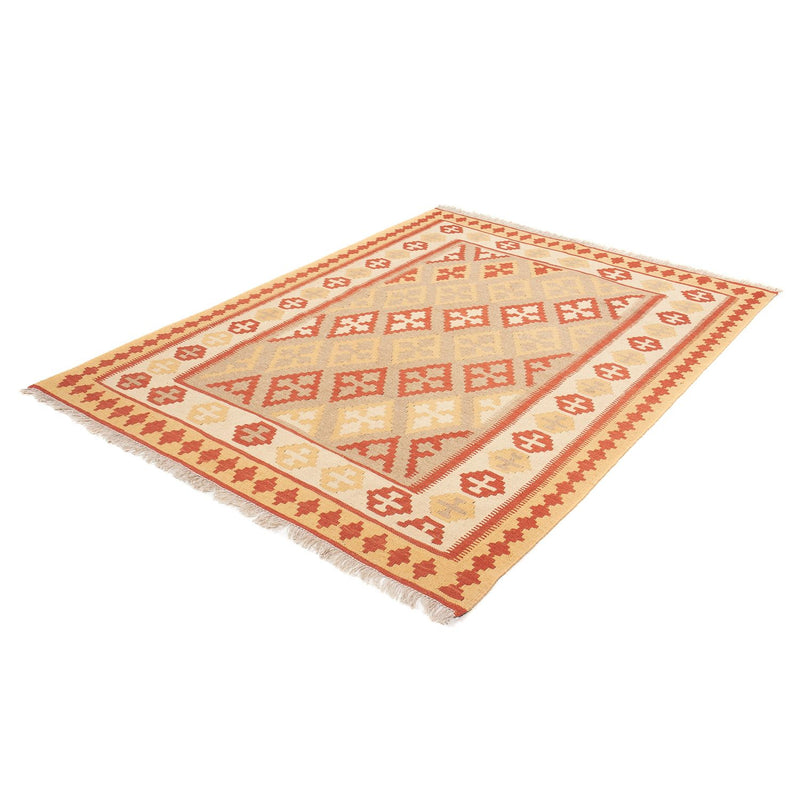 Kelim Rug - Oriental - 198 x 146 cm - light brown