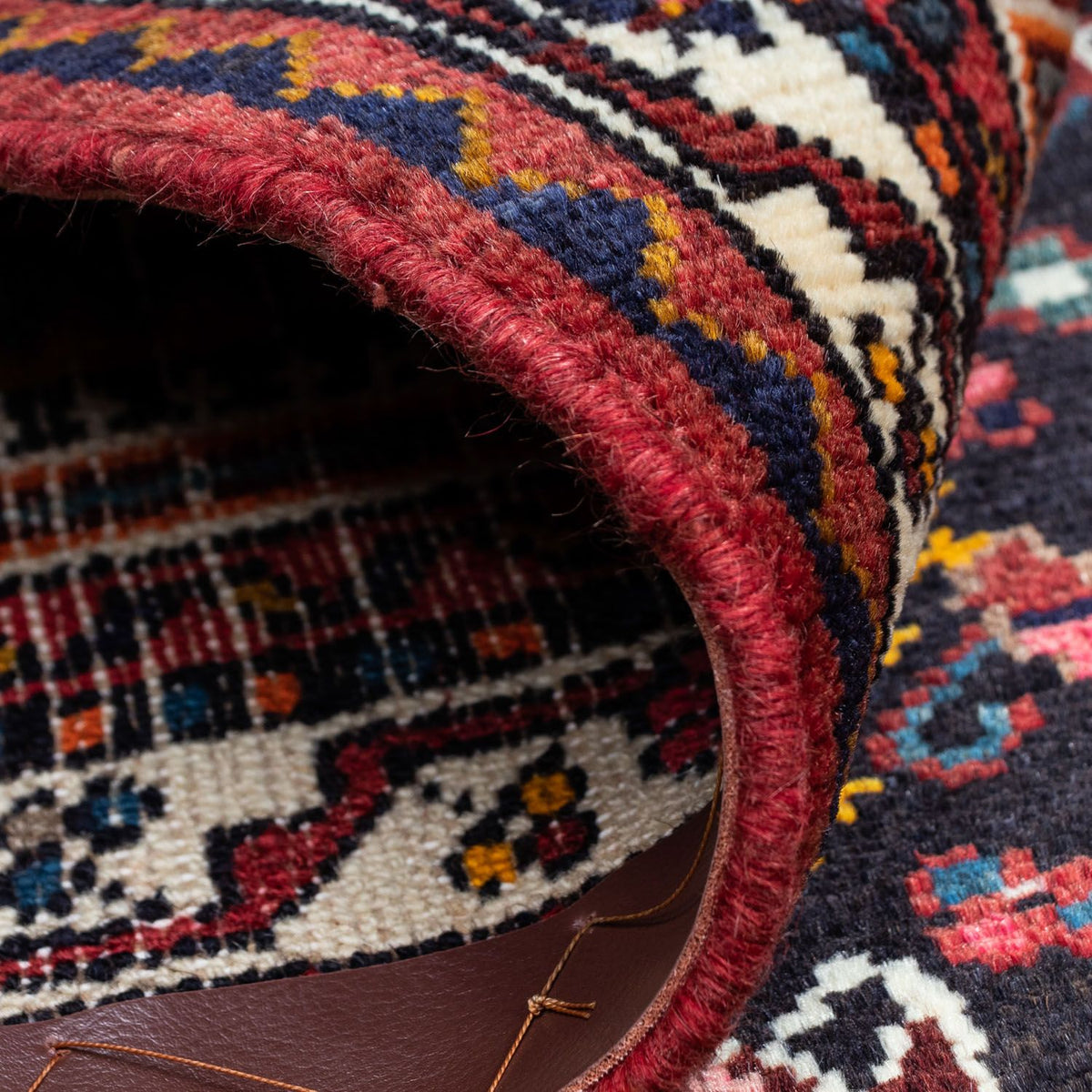 Perser Rug - Nomadic - 122 x 85 cm - red