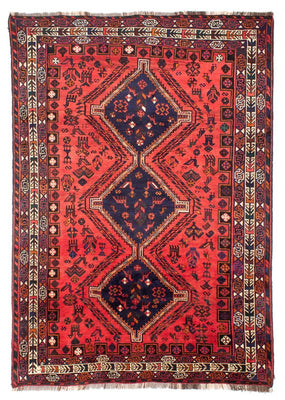 Perser Rug - Nomadic - 296 x 210 cm - light red