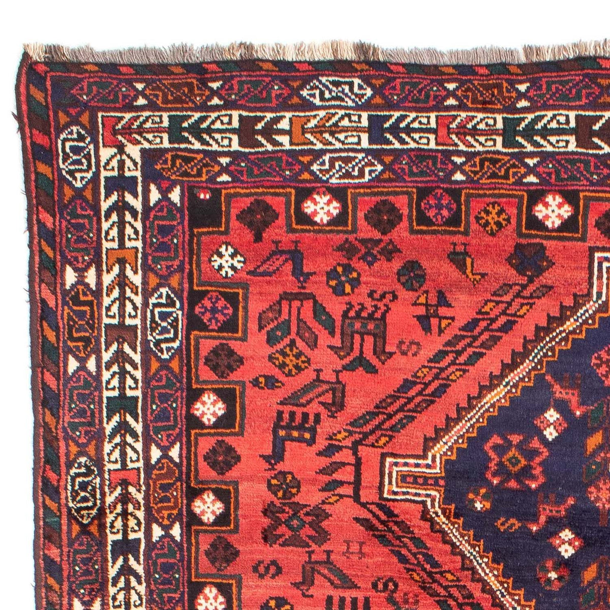 Perser Rug - Nomadic - 296 x 210 cm - light red