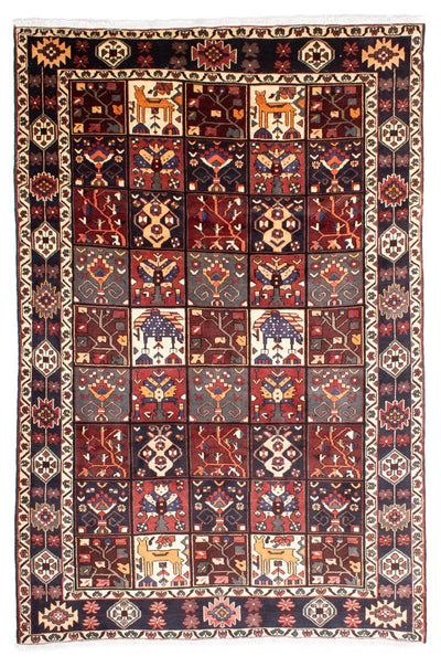 Shiraz Rug 210x305cm - Persian Rugs - dark blue