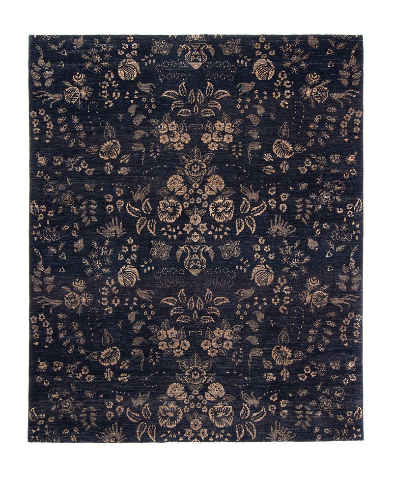 Designer Rug - 308 x 248 cm - dark blue