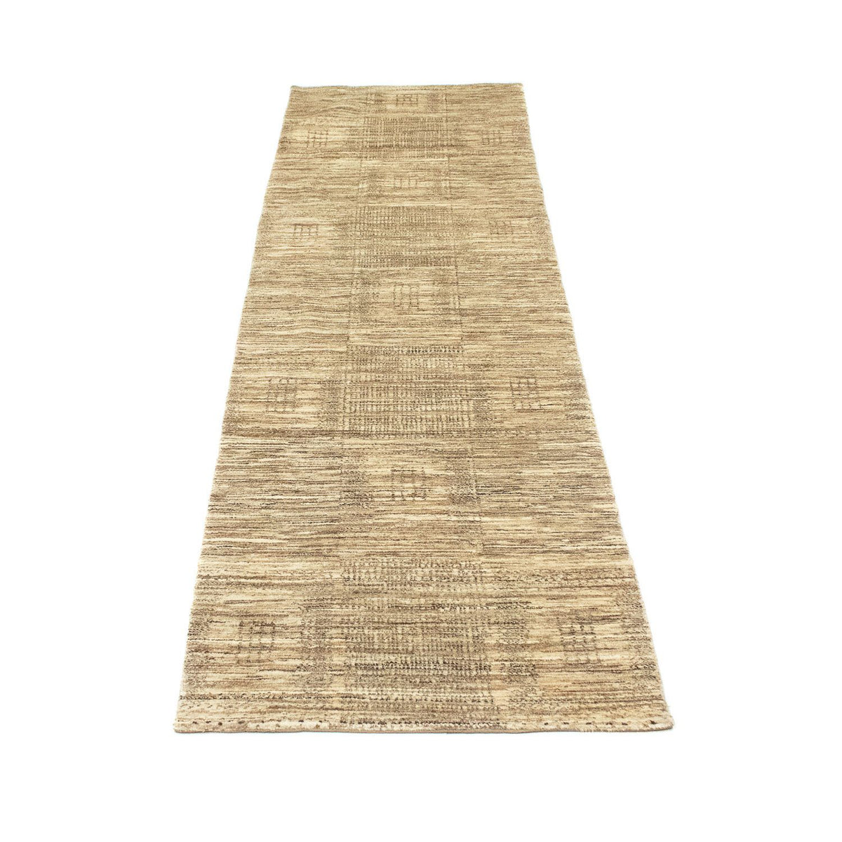 Runner Gabbeh Rug - Indus - 303 x 75 cm - beige