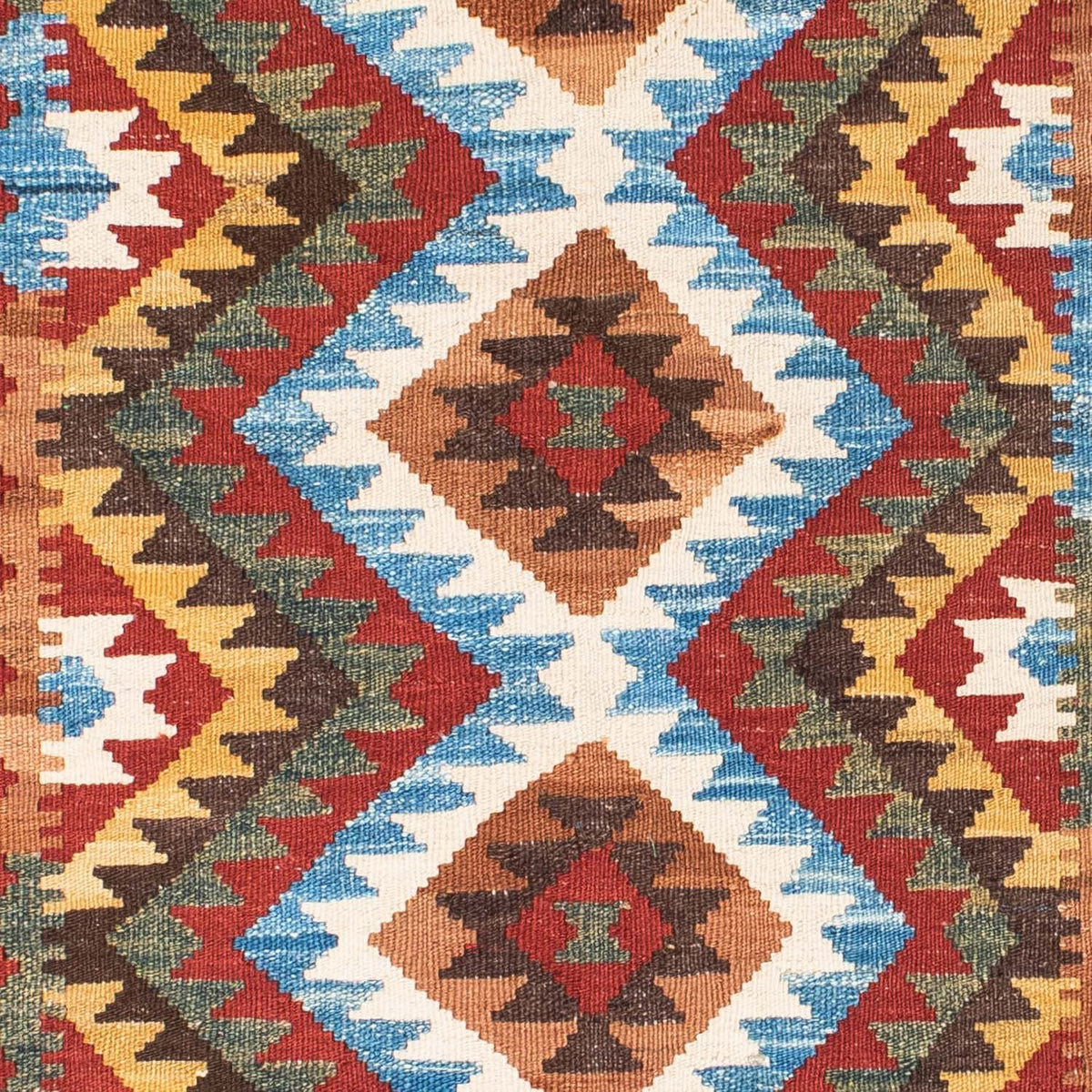 Kelim Rug - Oriental - 201 x 102 cm - multicolored