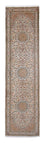 Runner Silk Rug - Kashmir Silk - 316 x 81 cm - beige