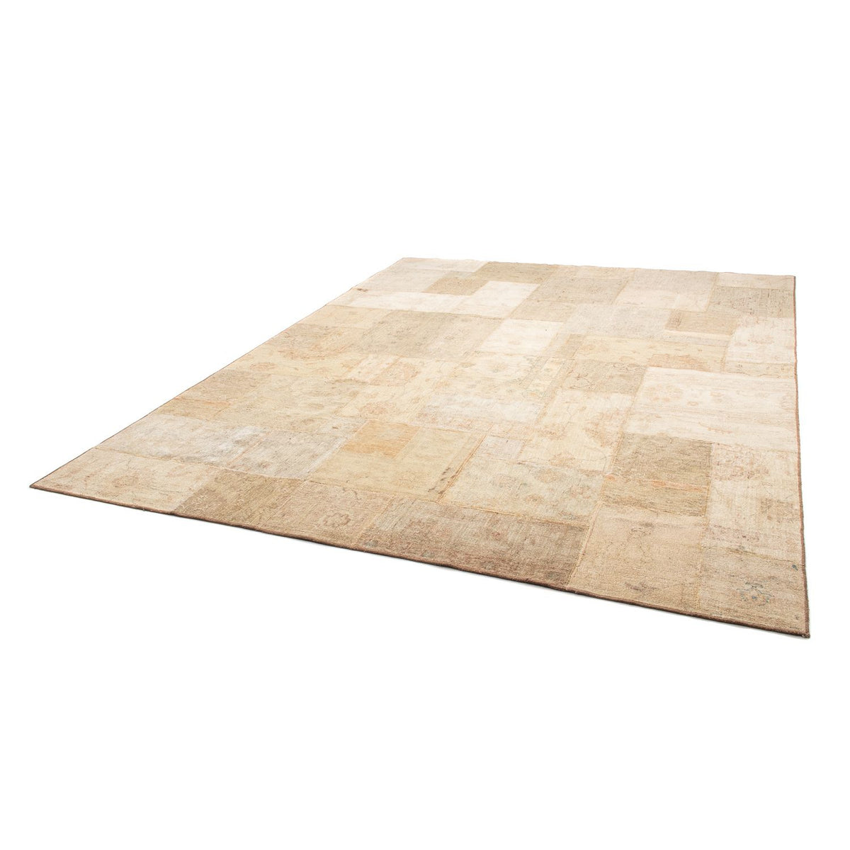 Patchwork Rug - 299 x 236 cm - multicolored