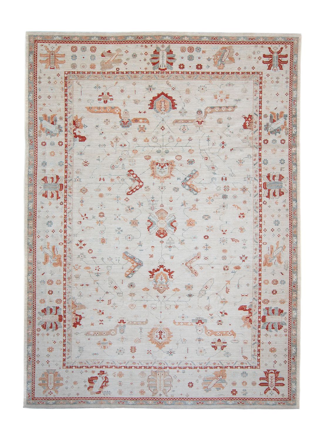 Ziegler Rug - Usak - 342 x 252 cm - beige