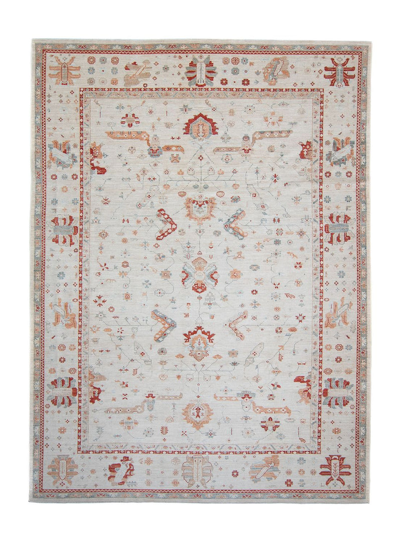 Ziegler Rug - Usak - 342 x 252 cm - beige