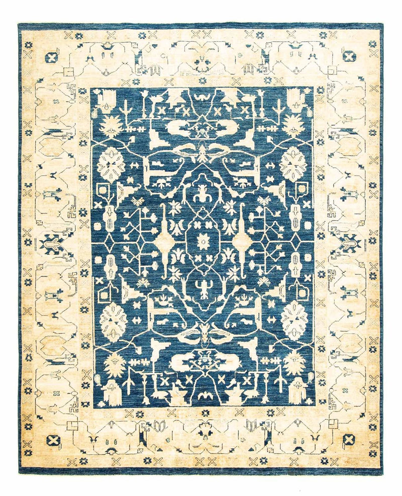 Ziegler Rug - 227 x 188 cm - dark blue