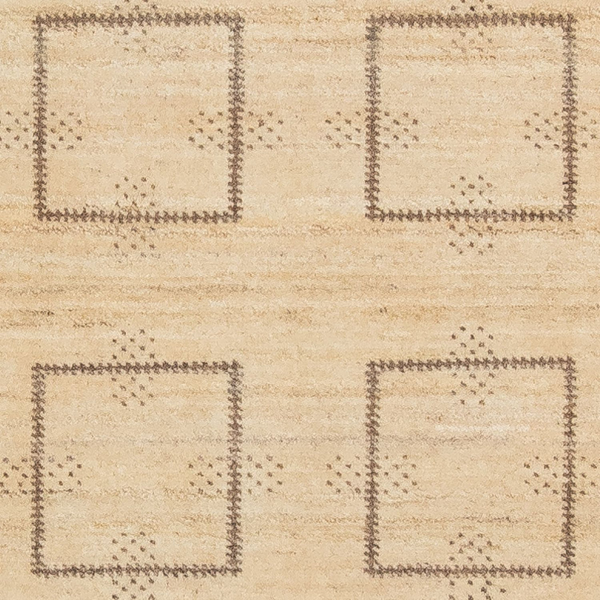 Runner Gabbeh Rug - Loribaft Perser - 345 x 75 cm - beige
