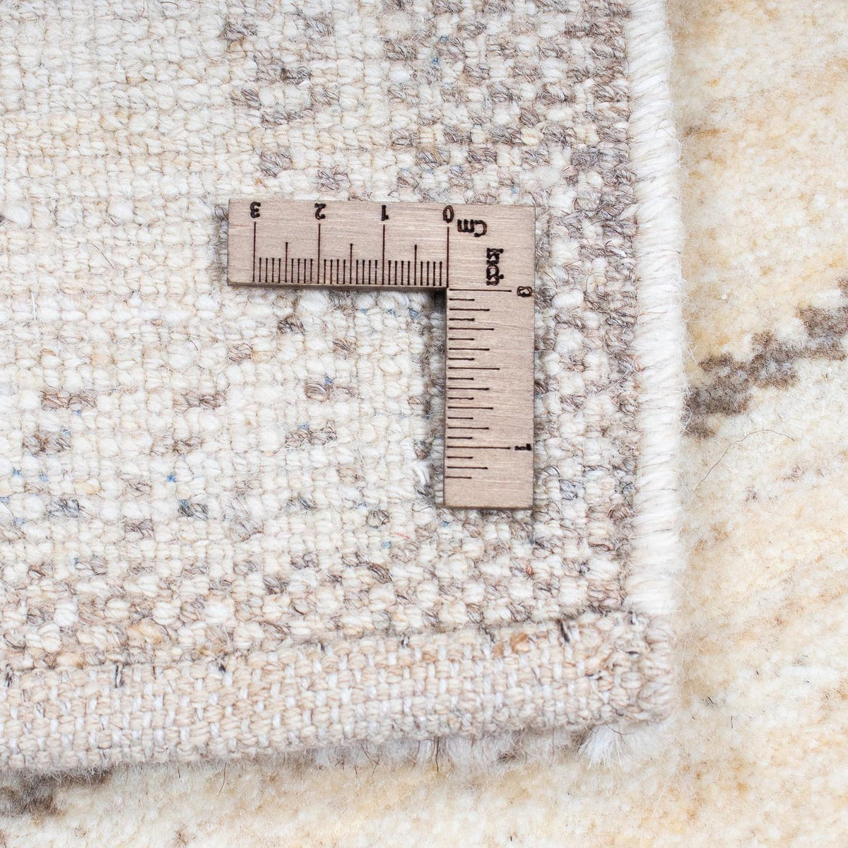 Runner Gabbeh Rug - Loribaft Perser - 345 x 75 cm - beige