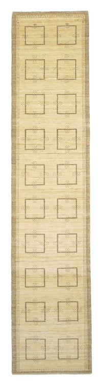 Runner Gabbeh Rug - Perser - 345 x 75 cm - beige