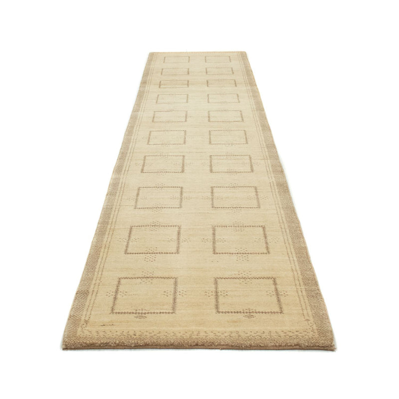 Runner Gabbeh Rug - Perser - 345 x 75 cm - beige