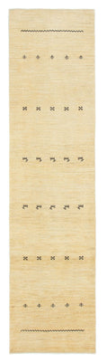 Runner Gabbeh Rug - Perser - 334 x 83 cm - beige