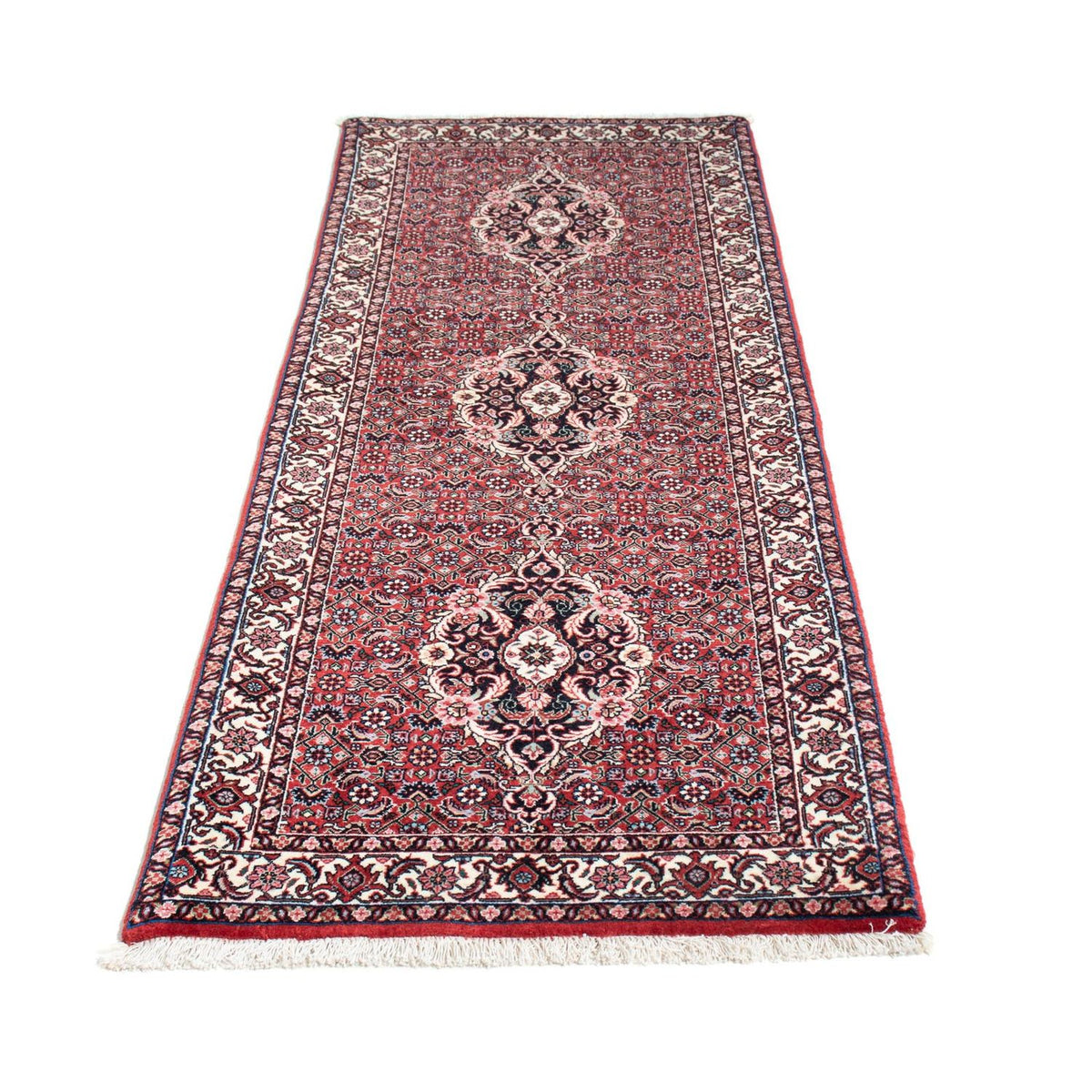 Runner Perser Rug - Bidjar - 211 x 72 cm - light red