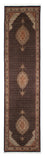 Runner Perser Rug - Tabriz - 295 x 77 cm - dark blue