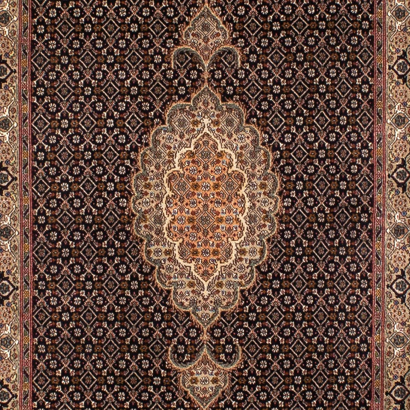Runner Perser Rug - Tabriz - 295 x 77 cm - dark blue