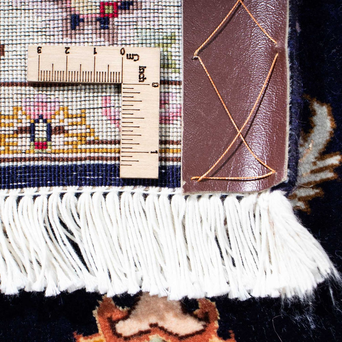 Runner Perser Rug - Tabriz - Royal - 200 x 83 cm - dark blue