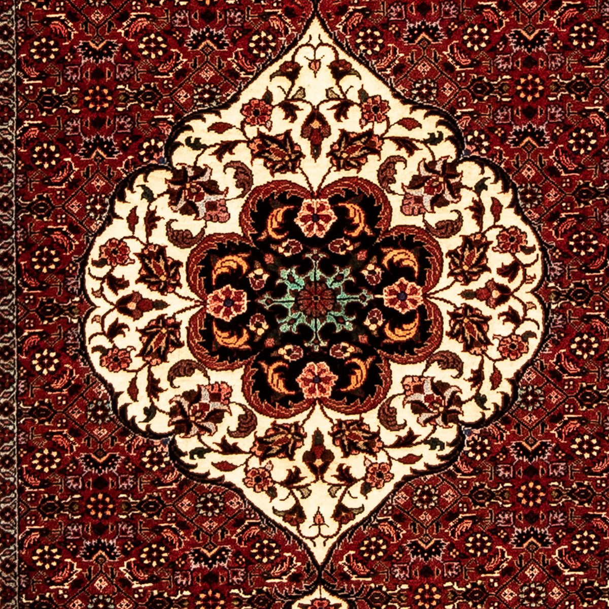 Runner Perser Rug - Bidjar - 290 x 82 cm - dark red